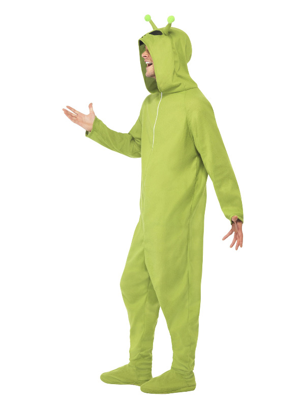 Alien Costume, Green - Picture 3 of 9